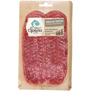 Albert Spiess Salami Milano geschnitten, ca. 120 g