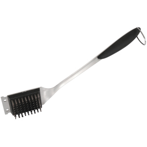 BBQ Dragon Grillbürste Premium, 49,5 cm, Edelstahl mit Kunststoffgriff BBQ Dragon Grillbürste Premium, 49,5 cm, Edelstahl mit Kunststoffgriff
