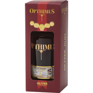 Opthimus Rum 15 years 38%, 70 cl