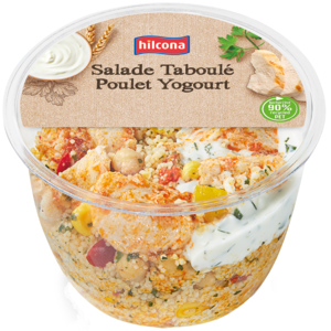 Hilcona Salat Taboulé Poulet Joghurt, 260 g Hilcona Salat Taboulé Poulet Joghurt, 260 g
