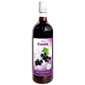 Morand Sirup Cassis pur, Karton zu 6 Flaschen x 1 l Morand Sirup Cassis pur, Karton zu 6 Flaschen x 1 l