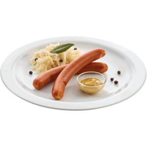 Fredag veganes Würstchen, geräuchert, gegart, tiefgekühlt, ca. 50 g, 3 x 1 kg