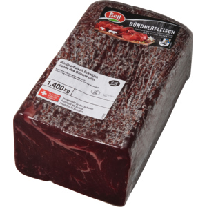 Bündnerfleisch Eckstück 1/2, ca. 1,2 kg Bündnerfleisch Eckstück 1/2, ca. 1,2 kg