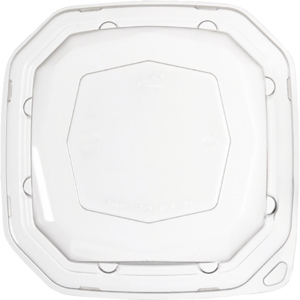 Duni Octabagasse Deckel rPET, 1000 ml, 233 x 233 x 44 mm, Pack zu 50 Stück