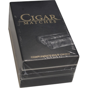 Cigar Matches Zündhölzer, 9,5 cm, 3 x 38 St Cigar Matches Zündhölzer, 9,5 cm, 3 x 38 St