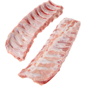 Schweins-Spare-Ribs Carré, Deutschland, tiefgekühlt, 12 x 2 x ca. 700 g