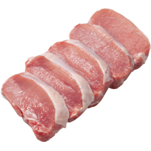 Schweins-Nierstück Steak, 5 x ca. 180 g Schweins-Nierstück Steak, 5 x ca. 180 g