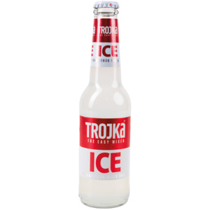 Trojka ICE Vodka Mixed Drink 4% Vol., Pack zu 24 Flaschen 27.5 cl Trojka ICE Vodka Mixed Drink 4% Vol., Pack zu 24 Flaschen 27.5 cl