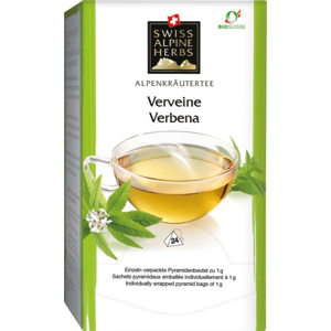 Swiss Alpine Herbs Bio Knospe Suisse, Tee Verveine, 3 x 24 x 1 g Swiss Alpine Herbs Bio Knospe Suisse, Tee Verveine, 3 x 24 x 1 g