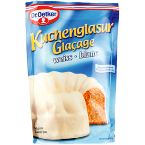 Dr.Oetker Kuchenglasur weiss, 125 g