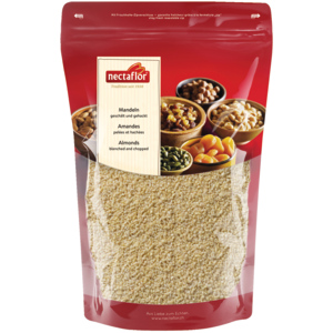 Nectaflor Mandeln geschält, gehackt, 1 kg