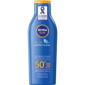 In/Out Nivea Sun Kids Lotion Protect & Play SF50+, 200 ml In/Out Nivea Sun Kids Lotion Protect & Play SF50+, 200 ml