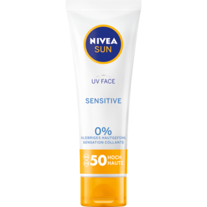 In/Out Nivea Sun Face Sensitive SF50, 50 ml