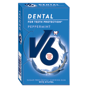 V6 Dental Peppermint, 24 x 24 g V6 Dental Peppermint, 24 x 24 g