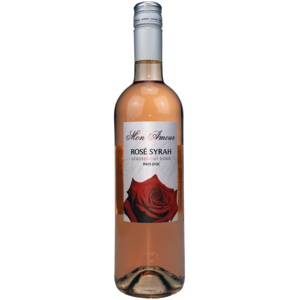 Mon Amour Syrah Rosé Pay d'Oc IGP, 75 cl Mon Amour Syrah Rosé Pay d'Oc IGP, 75 cl