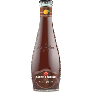 San Pellegrino Chinotto, Pack zu 4 x 6 Flaschen x 20 cl