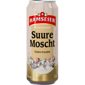 Ramseier Suure Most naturtrüeb, Pack zu 24 Dosen x 50 cl Ramseier Suure Most naturtrüeb, Pack zu 24 Dosen x 50 cl