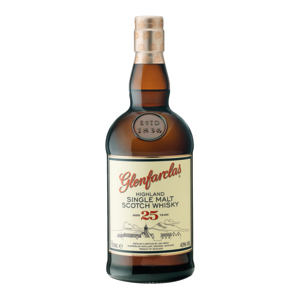 Glenfarclas Malt Whisky 25 years old 43% Vol., Flasche zu 70 cl Glenfarclas Malt Whisky 25 years old 43% Vol., Flasche zu 70 cl