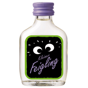 Kleiner Feigling Wodka/Feige 20% Vol., Karton zu 240 Portionen x 2 cl Kleiner Feigling Wodka/Feige 20% Vol., Karton zu 240 Portionen x 2 cl