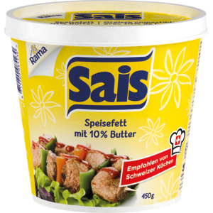 Rama Sais Speisefett 10% mit Butter, 12 x 450 g