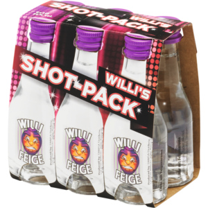 Willi's Shot Pack Feigen 20% Vol., Pack zu 6 x 6 Portionen x 2 cl Willi's Shot Pack Feigen 20% Vol., Pack zu 6 x 6 Portionen x 2 cl
