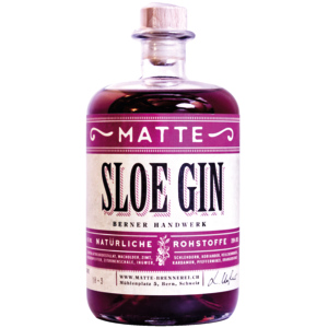 Matte Sloe Gin 28% Vol., Karton zu 6 Flaschen x 70 cl Matte Sloe Gin 28% Vol., Karton zu 6 Flaschen x 70 cl