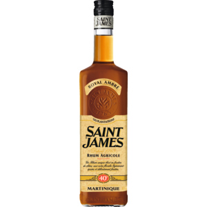 Saint James Rhum Agricole Royal Ambre 40% Vol., Karton zu 6 Flaschen x 70 cl Saint James Rhum Agricole Royal Ambre 40% Vol., Karton zu 6 Flaschen x 70 cl