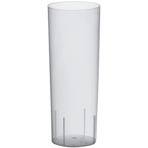 Papstar Longdrinkglas weich 4 cl / 3 dl geeicht Karton zu 50 x 10 Stück Papstar Longdrinkglas weich 4 cl / 3 dl geeicht Karton zu 50 x 10 Stück