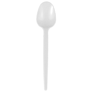 Papstar Löffel 17,5 cm weiss  Karton zu 20 x 100 Stück