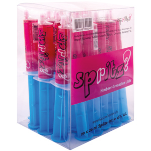 Sp(r)itz Wodka Himbeer 17% Vol., Pack zu 20 Portionen x 2 cl Sp(r)itz Wodka Himbeer 17% Vol., Pack zu 20 Portionen x 2 cl