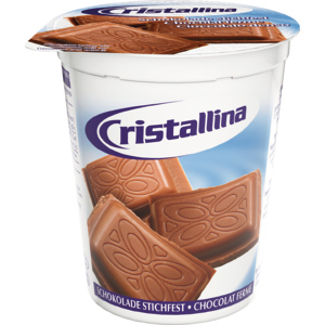 Cristallina Jogurt Chocolat, stichfest, 10 x 175 g Cristallina Jogurt Chocolat, stichfest, 10 x 175 g