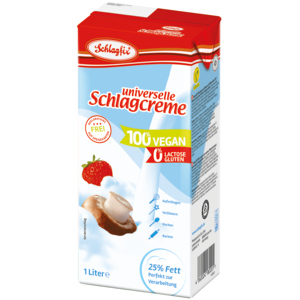 Schlagfix Schlagcreme universelle, vegan, 1 l Schlagfix Schlagcreme universelle, vegan, 1 l