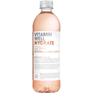 Vitamin Well Hydrate, Pack zu 12 Flaschen x 50 cl