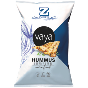Zweifel Vaya Hummus, Creamy Herbs Snack, 12 x 80 g Zweifel Vaya Hummus, Creamy Herbs Snack, 12 x 80 g