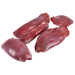 Reh Schnitzelfleisch 4-er Schnitt enthäutet, tiefgekühlt, Europa, ca. 10 kg