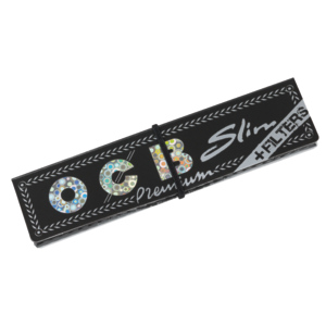 OCB Slim Premium Zigarettenpapier & Filter, Pack zu 32 Stück