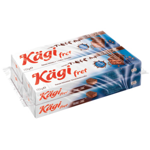 Kägi fret Double Choc mini, 4 x 152 g