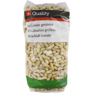 Quality Erdnüssli geröstet, 10/12, 2,5 kg Quality Erdnüssli geröstet, 10/12, 2,5 kg