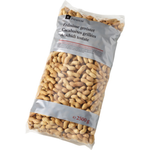 Premium Erdnüssli geröstet, 7/9, 2,5 kg Premium Erdnüssli geröstet, 7/9, 2,5 kg