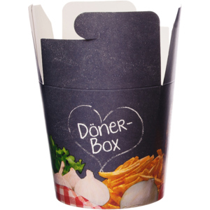 Döner Box 26 oz 710ml Pack zu 50 Stück Döner Box 26 oz 710ml Pack zu 50 Stück