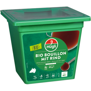 Hügli Bio Bouillon mit Rind, 1,2 kg Hügli Bio Bouillon mit Rind, 1,2 kg