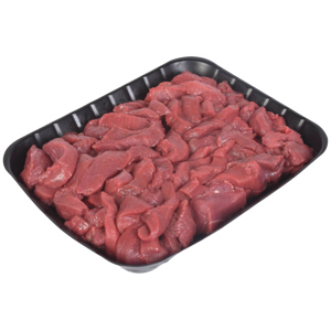 Hirsch Geschnetzeltes 7-10 mm, zum Kochen, Europa, tiefgekühlt, ca. 2 kg Hirsch Geschnetzeltes 7-10 mm, zum Kochen, Europa, tiefgekühlt, ca. 2 kg