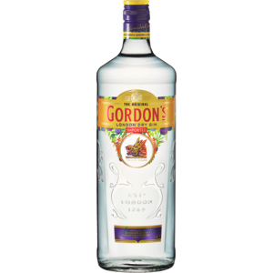 Gordon's Dry Gin 37,5% Vol., Flasche zu 100 cl Gordon's Dry Gin 37,5% Vol., Flasche zu 100 cl