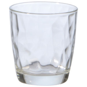 Rocco Bormioli Diamond Whiskybecher, transparent, 30 cl, Pack zu 3 Stück