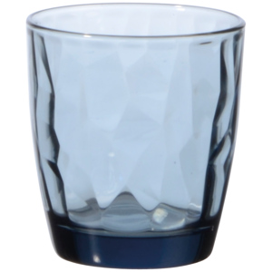 Rocco Bormioli Diamond Whiskybecher, blau, 30 cl, Pack zu 3 Stück