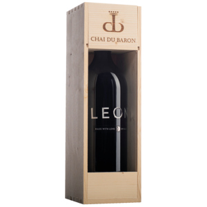 Holzkiste Leon Assemblage Rouge Valais AOC, 1,5 l