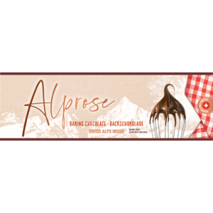 Alprose Backschokolade, Zartbitter 50%, 300 g Alprose Backschokolade, Zartbitter 50%, 300 g