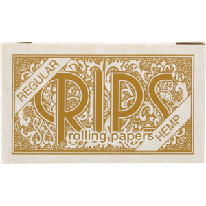 Rips Zigaretten Papier braun Regular, Pack zu 24 Stück