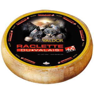 Valdor Raclette AOP, rund, 1/1 Laib ca. 5 kg
