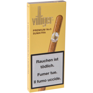 Villiger Premium No.3 Sumatra, Pack zu 5 Etui x 5 Stück